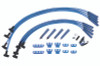 Moroso 72754 - Chevrolet Big Block Ignition Wire Dress-Up Kit - HEI - Blue Max - Spiral Core