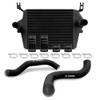 Mishimoto MMINT-F2D-99KBKBK - 99-03 Ford 7.3L Powerstroke PSD Black Intercooler Kit w/ Black Pipes
