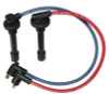Moroso 72682 - Custom Ignition Wire Set - Blue Max - Spiral Core - Colored High Temp Wire Separators - Red