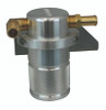 Moroso 85674 - 10-14 Volkswagen Golf/Jetta 2.0T Air/Oil Separator Catch Can - Billet Aluminum