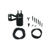 Moroso 85714 - Harley Davidson Twin Cam (w/Stock Air Cleaner) Air Oil Separator - Black