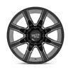 Moto Metal MO80422035918N - Mo804 Spider 22X10 Gloss Black Milled