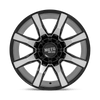 Moto Metal MO80422035518N - Mo804 Spider 22X10 Gloss Black Machined