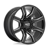 Moto Metal MO80422067918N - Mo804 Spider 22X10 Gloss Black Milled