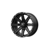 MSA Offroad Wheels M33-04037 - M33 Clutch 14X10 Satin Black