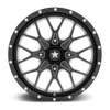 MSA Offroad Wheels M45-018756M - M45 Portal 18X7 Gloss Black Milled