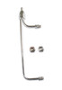 Mr. Gasket 1552 - Fuel Line - 3/8 Inch Dual Inlet - Chrome