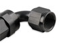 Mr. Gasket 229006-BL - 6 AN 90 Degree Swivel Hose End - Black