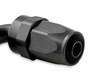 Mr. Gasket 229010-BL - 10 AN 90 Degree Swivel Hose End - Black