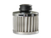 Mr. Gasket 2049G - Chrome Valve Cover Breather - Push On Style