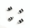 Mr. Gasket 1957MRG - Straight Chrome Tire Valve Stems