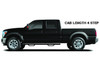 N-Fab C1775CC - Nerf Step 2017 Chevy-GMC 2500/3500 Crew Cab - Gloss Black - Cab Length - 3in