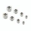 Mr. Gasket 6352G - Chrome Plated Pipe Plug Set
