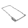Mr. Gasket 6665G - Oil Pan Gasket - Molded Rubber with aluminum Carrier
