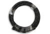 Mr. Gasket 840606 - Black Nylon Braided Hose 6 AN - 6 Feet
