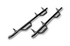 N-Fab T1678CC - Nerf Step 16-17 Toyota Tacoma Double Cab - Gloss Black - Cab Length - 2in