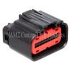 NAMZ NA-1-488533-6 - 12-20 V-Twin FX Models AMP 18-Position Female Connector Kit w/Terminals (HD 72664-12)