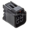 NAMZ NC-FW-04F - Metric 4-Position Female Connector Kit Incl. Wire Seals/Terminals/Locking TPA (Single)