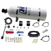 Nitrous Express 20933-15 - GM LS 102mm Nitrous Plate Kit (50-400HP) w/15lb Bottle