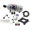 Nitrous Express 60545-10 - 4150 Gemini Pro-Power Alcohol Nitrous Kit (100-500HP) w/10lb Bottle