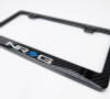 NRG CARB-P200NRG - Carbon License Plate Frame/ Fiber Poly Dip Finish Wet w/  Logo