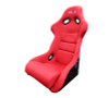 NRG FRP-300RD - FRP Bucket Seat (Red Cloth) - Large