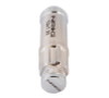 NRG LN-LS710SL-21 - 700 Series M12 X 1.25 Steel Lug Nut w/Dust Cap Cover Set 21 Pc w/Locks & Lock Socket - Silver