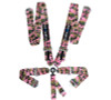 NRG SBH-RS5PCPKCAMO - SFI 16.1 5pt 3in. Seat Belt Harness/ Cam Lock - Pink Camo