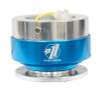 NRG SRK-100BL - Quick Release - Black Body/ Blue Chrome Ring