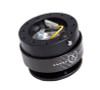 NRG SRK-200CF - Quick Release Gen 2.0 - Black Body / Black Carbon Fiber Ring