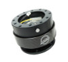 NRG SRK-200CF - Quick Release Gen 2.0 - Black Body / Black Carbon Fiber Ring