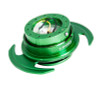 NRG SRK-650GN - Quick Release Kit Gen 3.0 - Green Body / Green Ring w/Handles