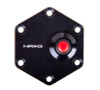NRG STR-600BK - Hexagnal Steering Wheel Ring w/Horn Button - Black