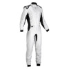 OMP Racing IA0-1860-A01-083-48 - OMP One-S Overall Silver - Size 48 (Fia 8856-2018)