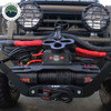 Overland Vehicle Systems 19099901 - SCAR 10P - 10,000 lb. Winch With Synthetic Rope and Wireless Remote