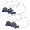 ORACLE Lighting 2249-334 - Ford F250 08-10 Halo Kit - ColorSHIFT w/o Controller