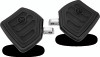 Performance Machine 0036-1016-BM - Mini Floorboards Passenger Contour - Contrast Cut