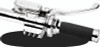 Performance Machine 0062-2510-CH - 9/16 Front Brake M/Cyl - Contour  - Chrome