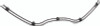 Performance Machine 0209-2018HST-BM - Windscreen Trim Assy Holeshot - Contrast Cut