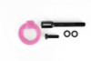 Perrin PSP-BDY-230HP - 02-07 Subaru WRX/STI Tow Hook Kit (Front) - Hyper Pink