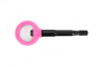 Perrin PSP-BDY-232HP - 15-17 Subaru WRX & STI / 13-17 Crosstrek / 12-16 Impreza Tow Hook Kit (Front) - Hyper Pink