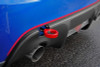 Perrin PSP-BDY-255RD - 13-25 Subaru BRZ / 13-20 Scion FRS & Toyota 86 / 22-25 GR86 Tow Hook Kit (Rear) - Red