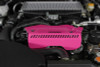 Perrin PSP-ENG-153HP - 22-25 Subaru WRX Pulley Cover - Hyper Pink (TALL - For Use w/o  AOS)