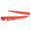 Perrin PSP-ENG-550RD - 15-21 Subaru WRX/STI Fender Shroud Set - Red