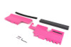 Perrin PSP-ENG-512-2HP - 15-21 Subaru WRX/STI Radiator Shroud (Without OEM Intake Scoop) - Hyper Pink