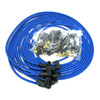 Pertronix 808390 - Flame-Thrower Spark Plug Wires 8 cyl 8mm Universal 90 Degree Blue