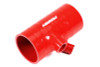Perrin PSP-INT-426RD - 22-24 Subaru WRX / 20-25 LGT & OBXT Turbo Inlet Hose w/Turbo Adapter Flange (Short) - Red