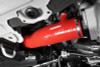 Perrin PSP-INT-425RD - 22-24 Subaru WRX / 20-25 LGT & OBXT Turbo Inlet Hose w/Turbo Adapter Flange (Long) - Red
