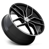 Petrol 1880P5C405105B72 - P5c 18X8 Gloss Black W/ Machined Face