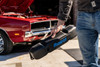 Proform 440-751 - Engine Valve Covers Steel Black Crinkle Mopar Emblem LA/Small Block Engines